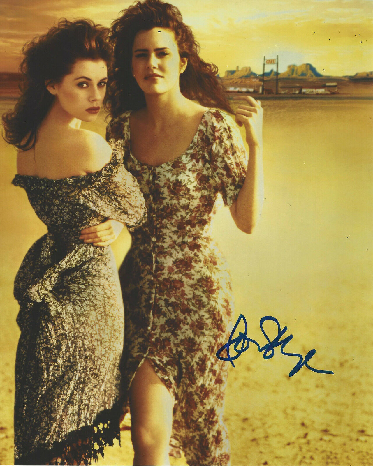 IONE SKYE SIGNED AUTHENTIC 'GAS FOOD LODGING' 8x10 Photo Poster painting COA SEXY ACTRESS PROOF