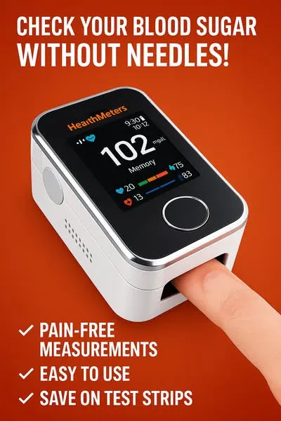 Non-Invasive Blood Glucose Monitor &mdash; 5-Second Readout | 99% Accuracy 8-1 mysite www.vapeshoppromax.com