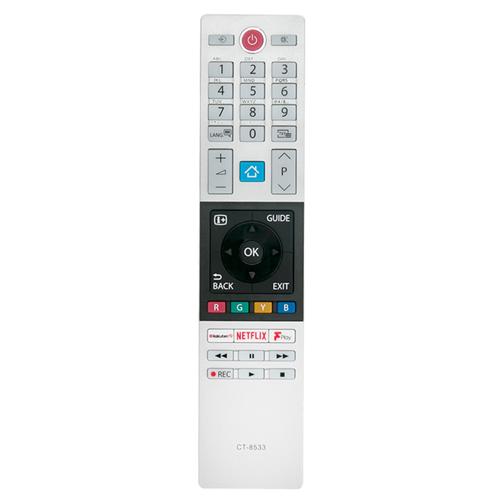 

CT-8533 Remote Control for TOSHIBA 4K HD Smart TV w/ Netflix Fplay Button, 501 Original