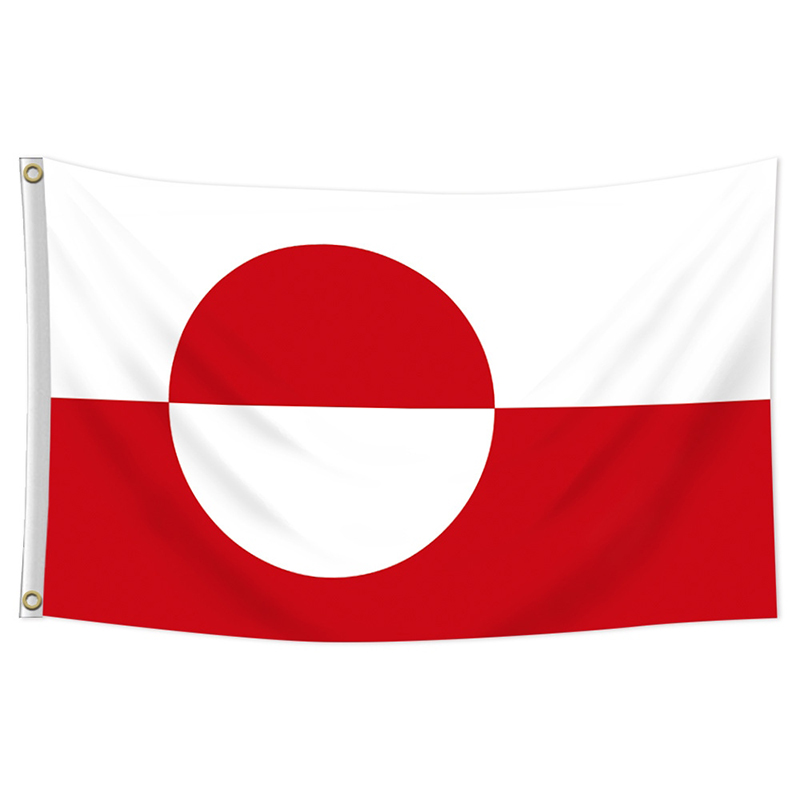 Greeland Flag Decorative Hanging Cloth artswardrobe