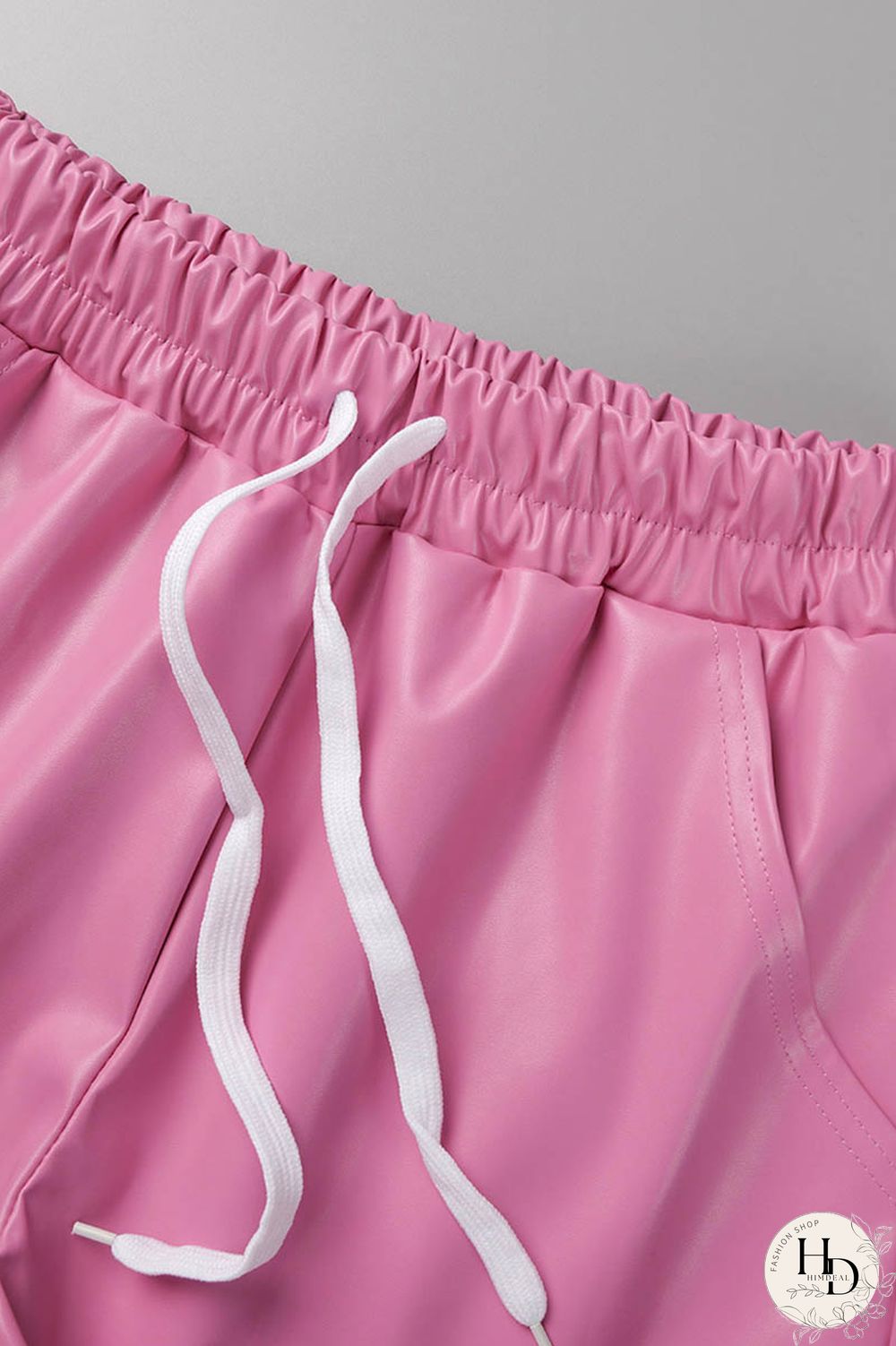 Yellow Sexy Solid Patchwork Regular High Waist Conventional Solid Color Shorts