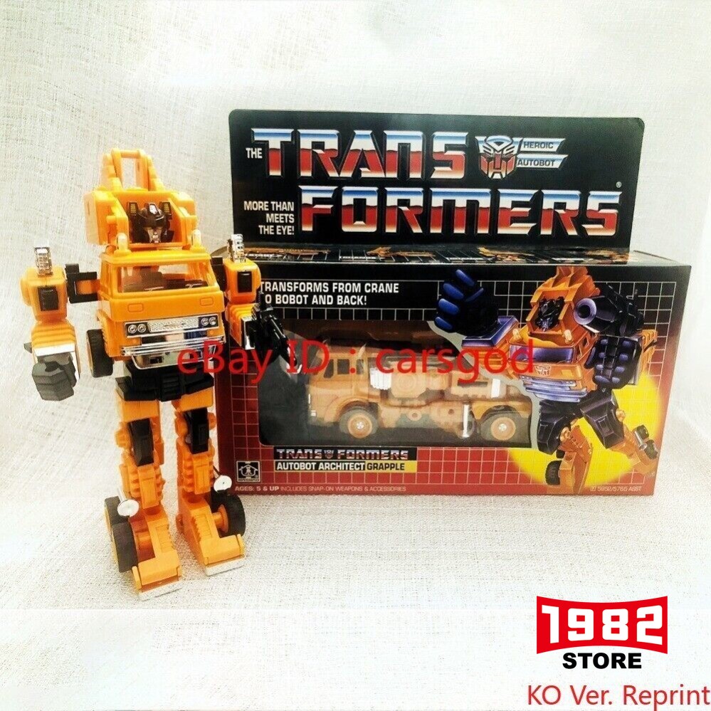 NEW Transformers  AUTOBOT ARCHITECT G1 Grapple KO ver Children's Toy Gifts figure