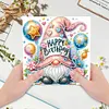 6Pcs carte de voeux d&rsquo;anniversaire-bricolage
