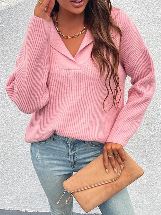 Women Long Sleeve V-neck Graphic Floral Printed Top