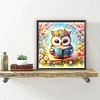 Diamond Painting-DIY Full Round Drill Owl