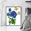 (US Local)Flower - 9CT Partial Beaded Cross Stitch Kit(30x35cm)