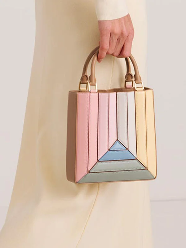 Adjustable Multi-Colored Handbags Crossbody Bags