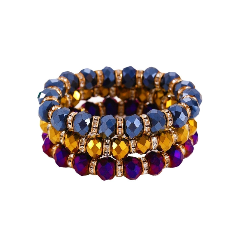 Crystal Geometric Bracelets