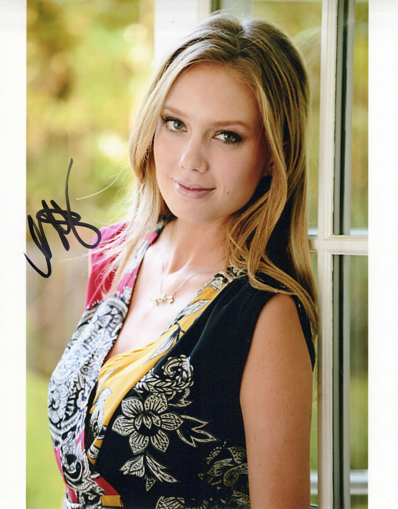 Melissa Ordway glamour shot autographed Photo Poster painting signed 8x10 #8