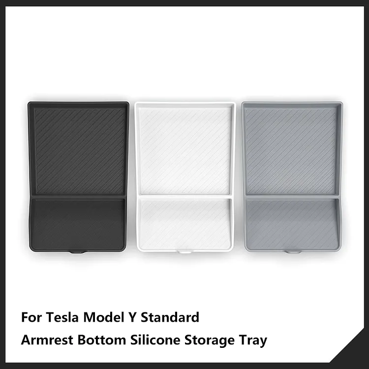 Teslasy Model Y Juniper Center Console Organizer Tray | Silicone