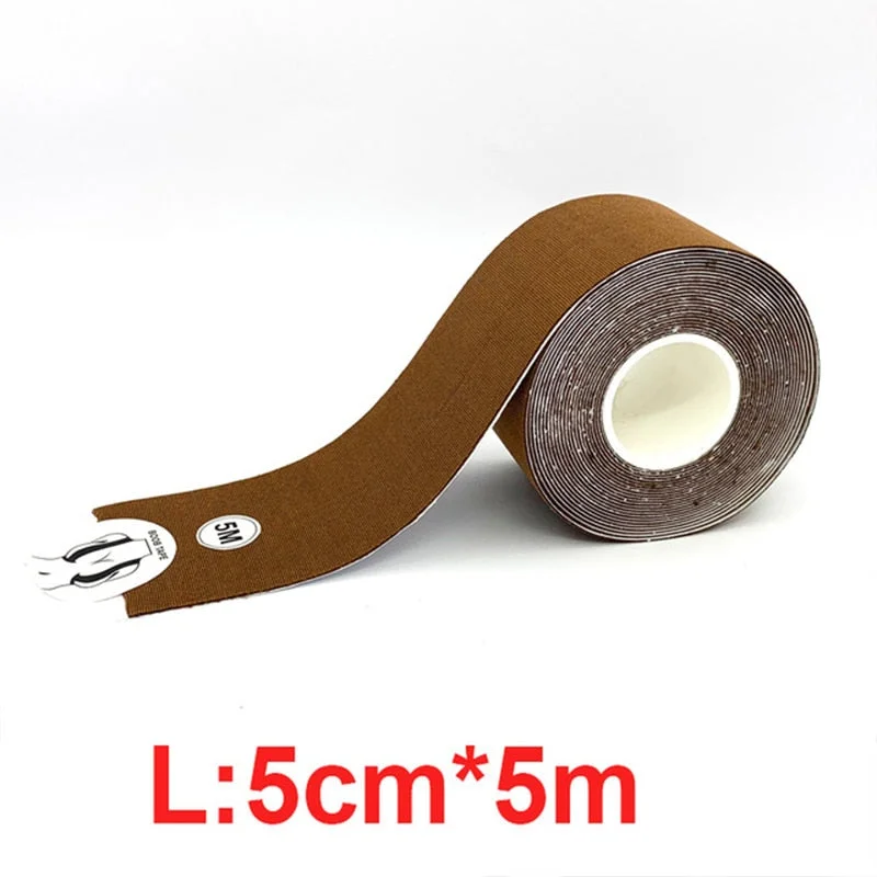 1Roll Boob Tape Women Body Invisible Nipple Cover Breast Lifting Tape Push Up Stick Up Lift Breast Silicone Breast Stickers