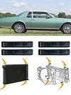 4Pcs Radiator Mounting Block 6264100 4 Core Rubber Mounting Cushion for Chevelle