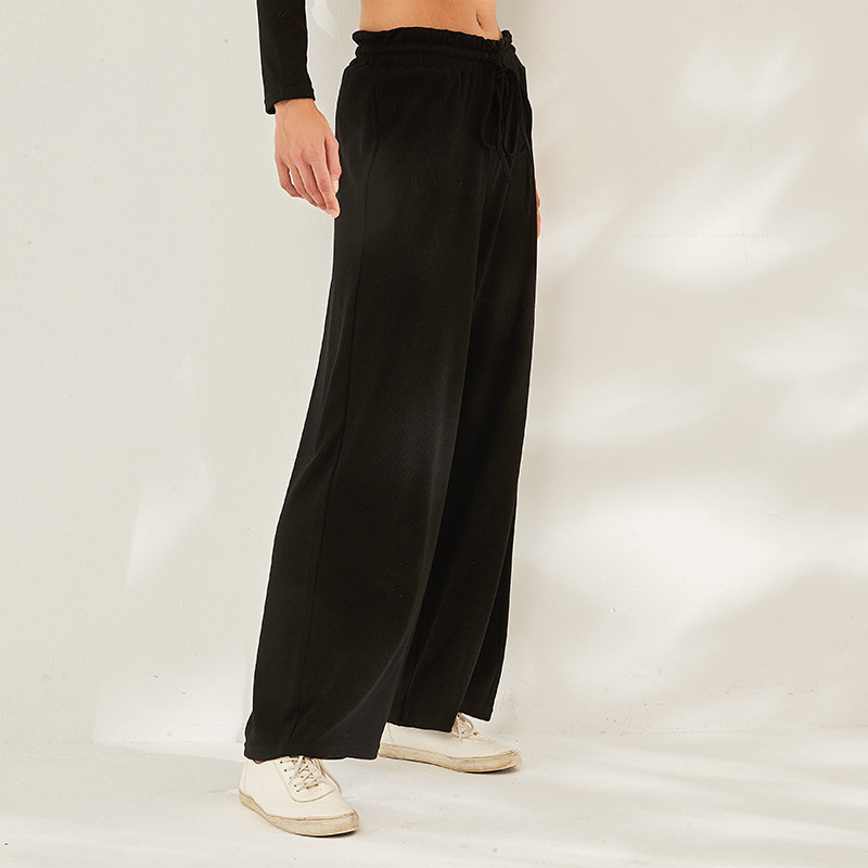  thdmladies Ice Silk Wide Leg Women's Pants thedmladies