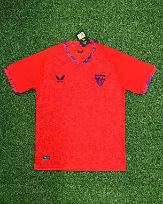24-25 new season Sevilla home jersey