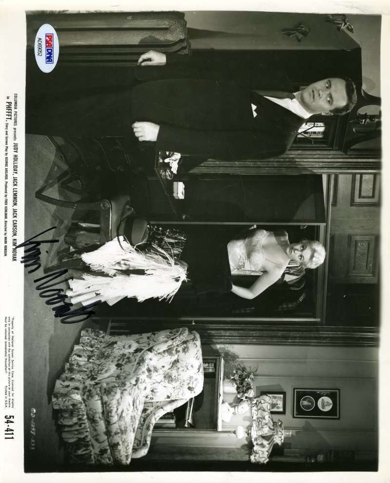 Kim Novak Hand Signed Psa Dna Cert 8x10 Photo Poster painting Autographed Authentic