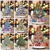 5D DIY Diamond Painting Special Shape Desk Ornament Christmas Tree Decor Kit