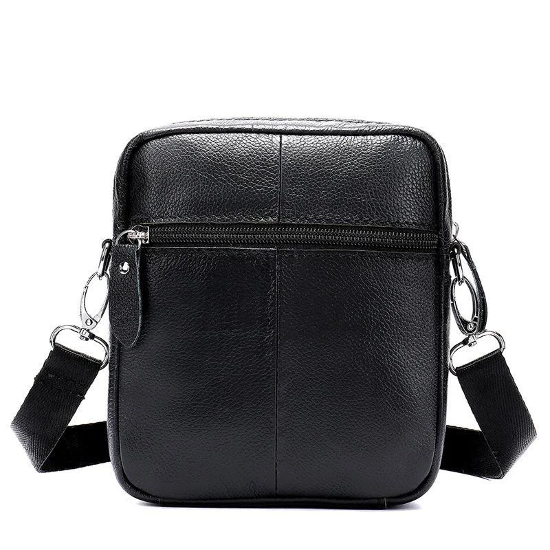 Men's Leather Shoulder Bag Retro Casual Crossbody Bag