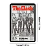 The Clash - Vintage Metal Signs - 20*30cm/30*40cm - Music