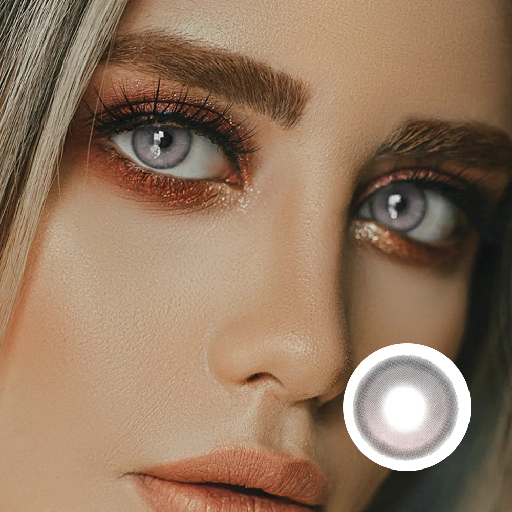 NEBULALENS Manzhu Shahua Yearly Prescription Colored Contacts NEBULALENS