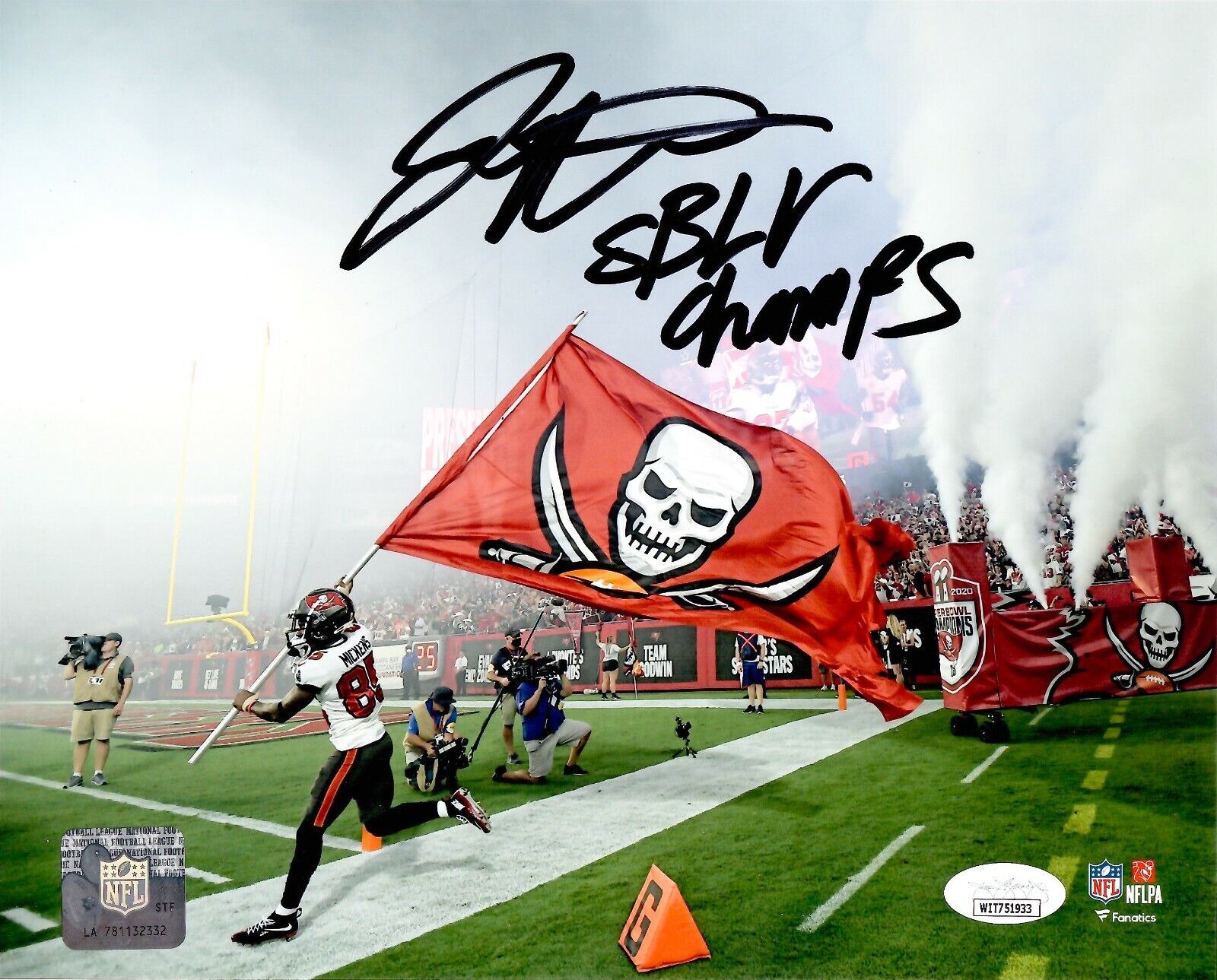 Jaydon Mickens autographed inscribed 8x10 Photo Poster painting NFL Tampa Bay Buccaneers JSA COA
