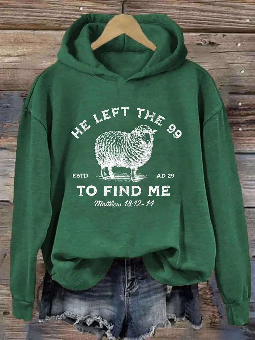 He Left The 99 To Find Me Hoodie