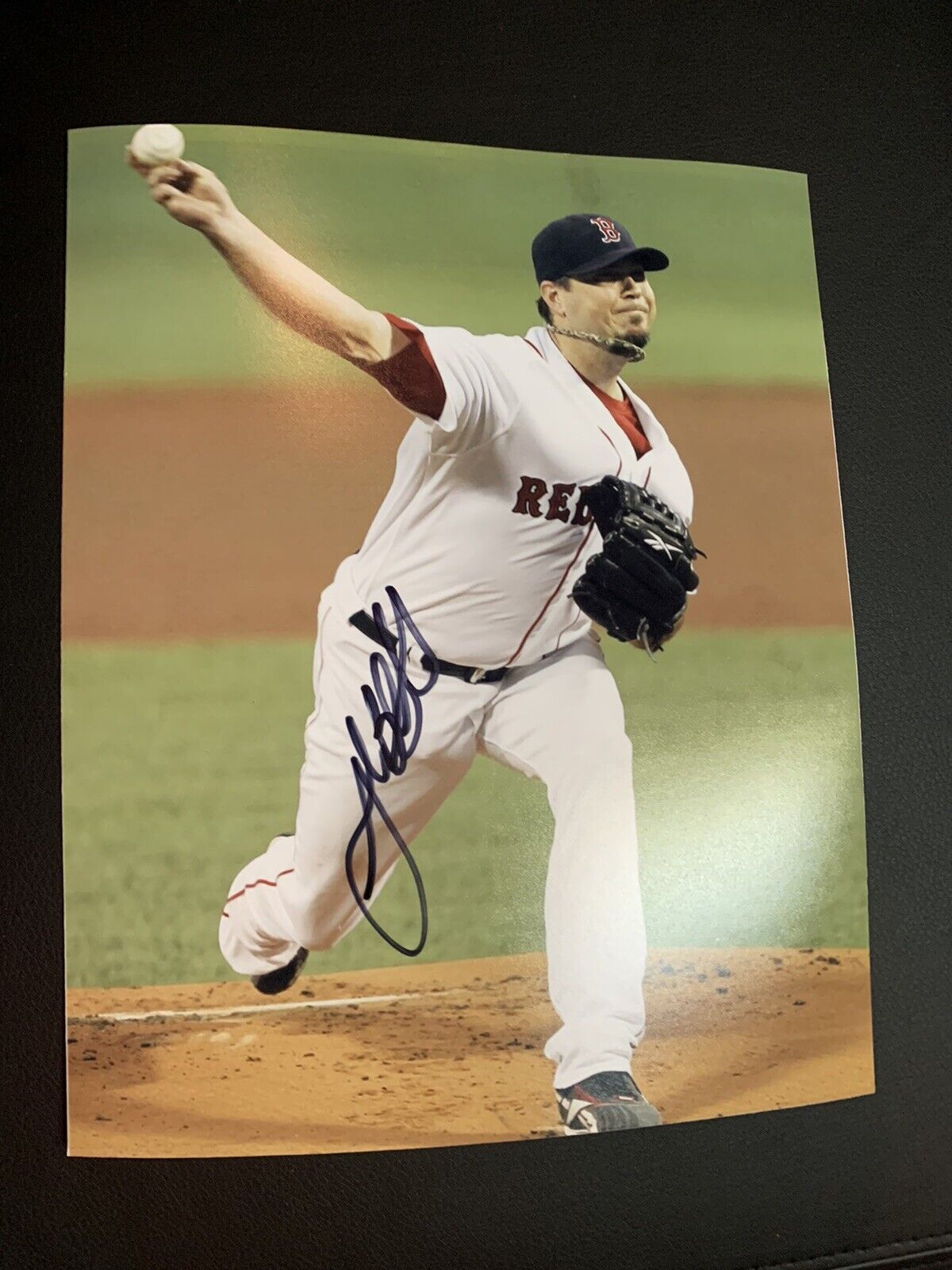 josh beckett Signed 8x10 Pic Auto Photo Poster painting Red Sox