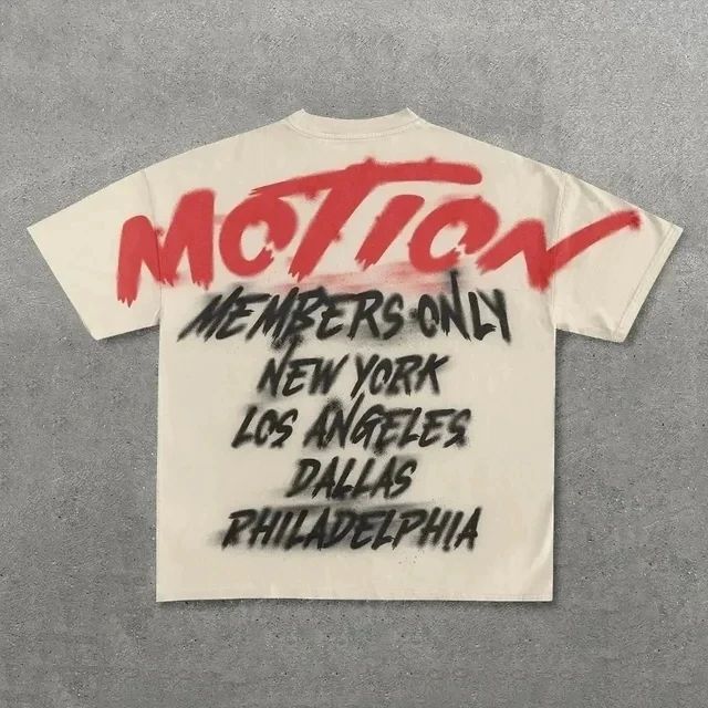 Sopula Motion Graphic Cotton T-Shirt - SOPULA