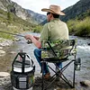 Fishing Bucket Organizer with Buckets Cover Ice Fishing Tackle Bag with Rod & Plier Holder Multi-Pockets for 5 Gallon Buckets Gear Accessories