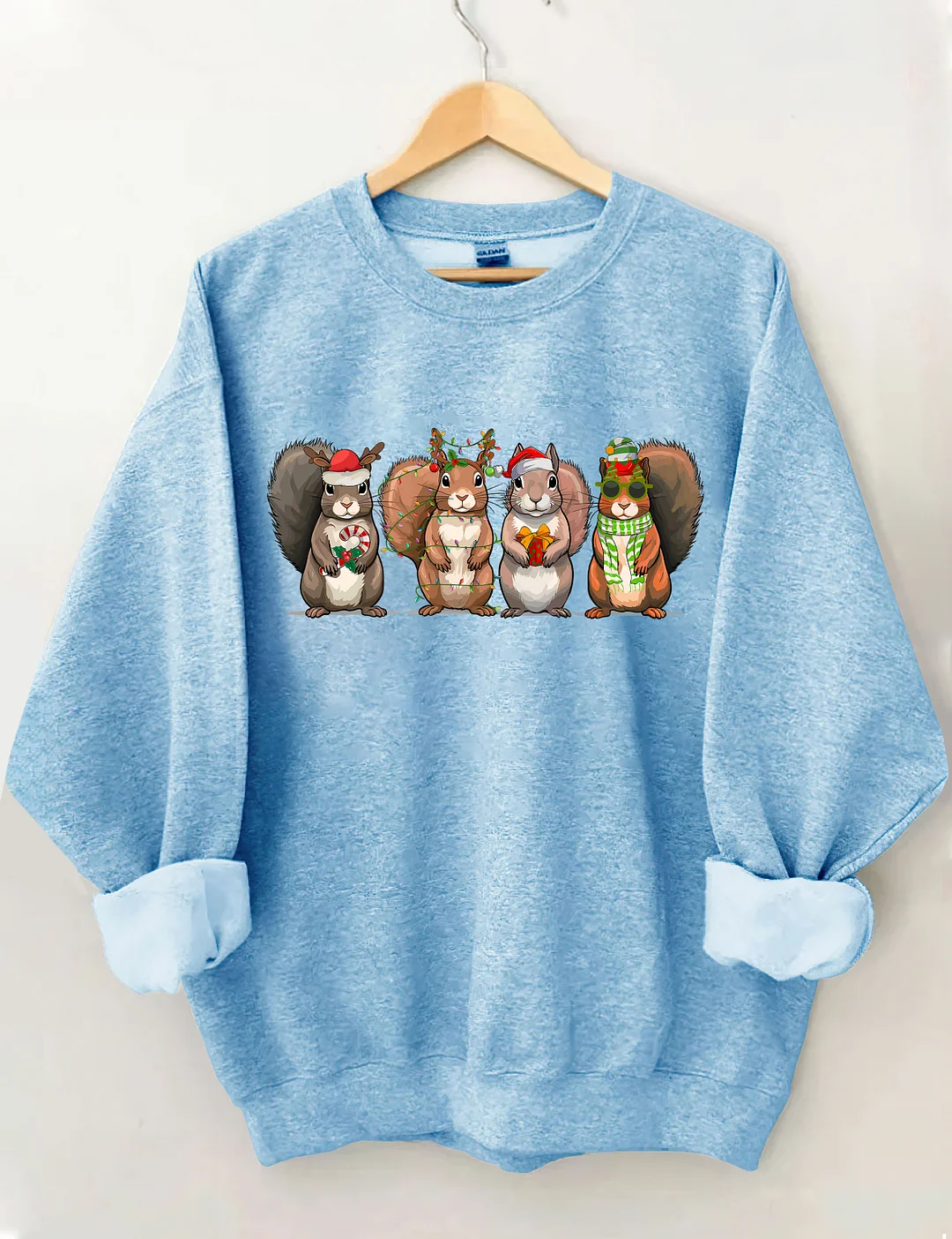 Funny Christmas Squirrel Sweatshirt
