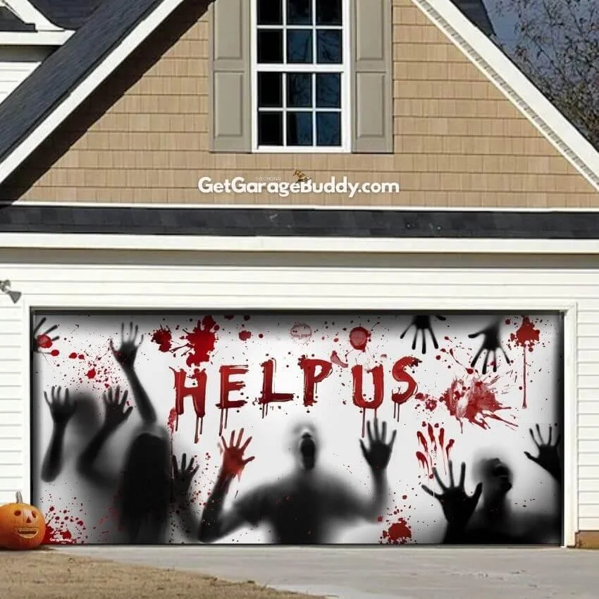 GarageBuddy Halloween Garage Door Covers