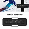Wireless Bluetooth-Compatible Remote Button Motorcycle Handlebar Media Control