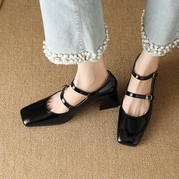 Women's Fashionable And Artistic Retro Single Shoes-PABIUYOU- Women's Fashion Leader