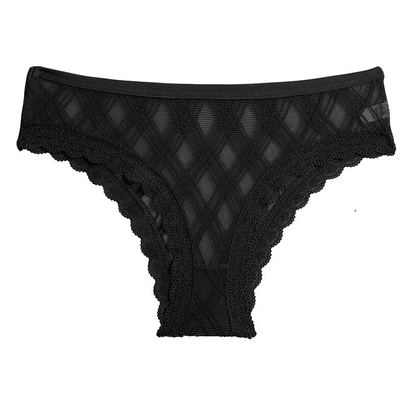 FINETOO Women Lace Boyshort Sexy Floral Panties S-XL Girls Low-Rise Underwear Ladies Comfortable Underpants Female Lingerie 2022