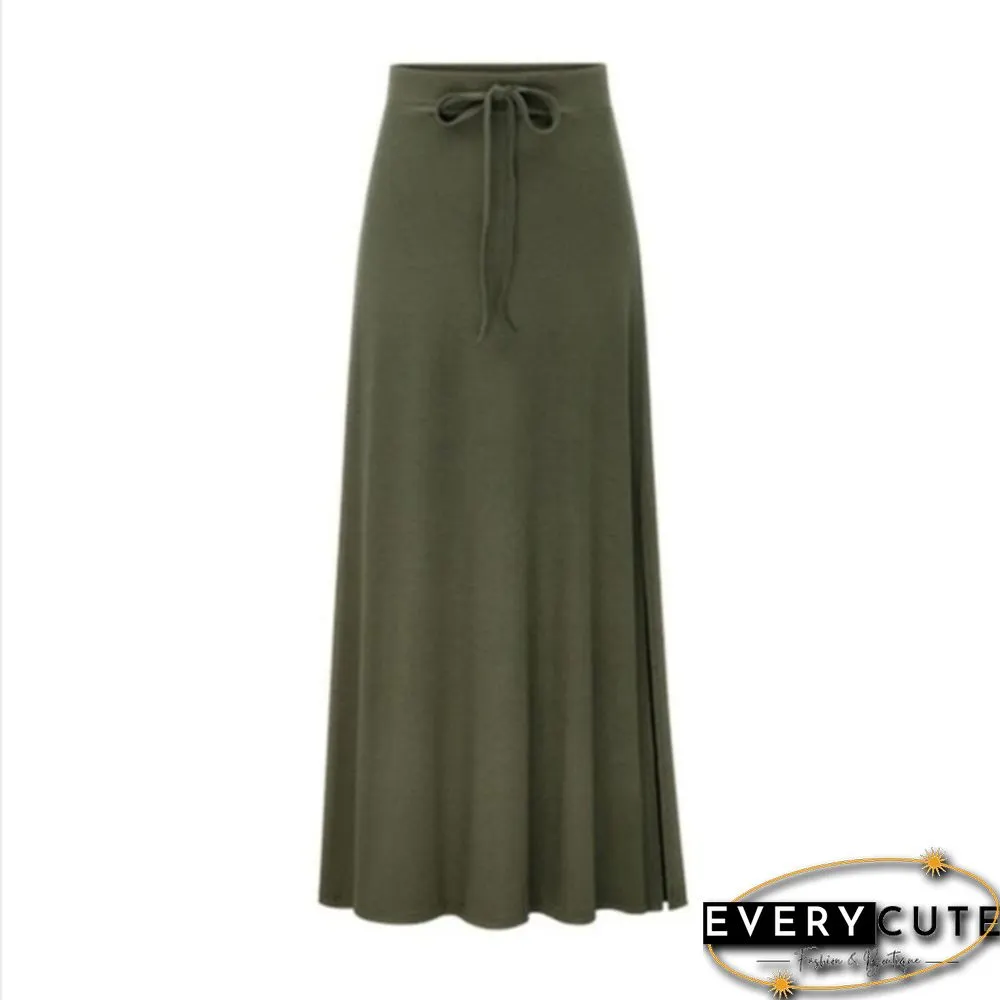 Spring Summer Female Irregular High Waist Plus Size Skirts Womens Fashion Waisted Loose