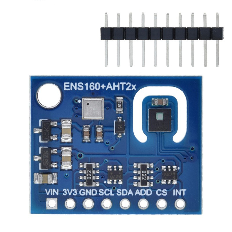 ENS160+AHT21 CARBON Dioxide CO2 eCO2 TVOC Air Quality And Temperature And Humidity Sensor Replace CCS811