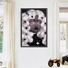uk.everydayedeals (Limited Stock)Diamond Painting - Round AB Drills - Dark Candy Girl(45*65cm)