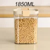 Airtight Cereal Storage Container with Foldable Pour Spout