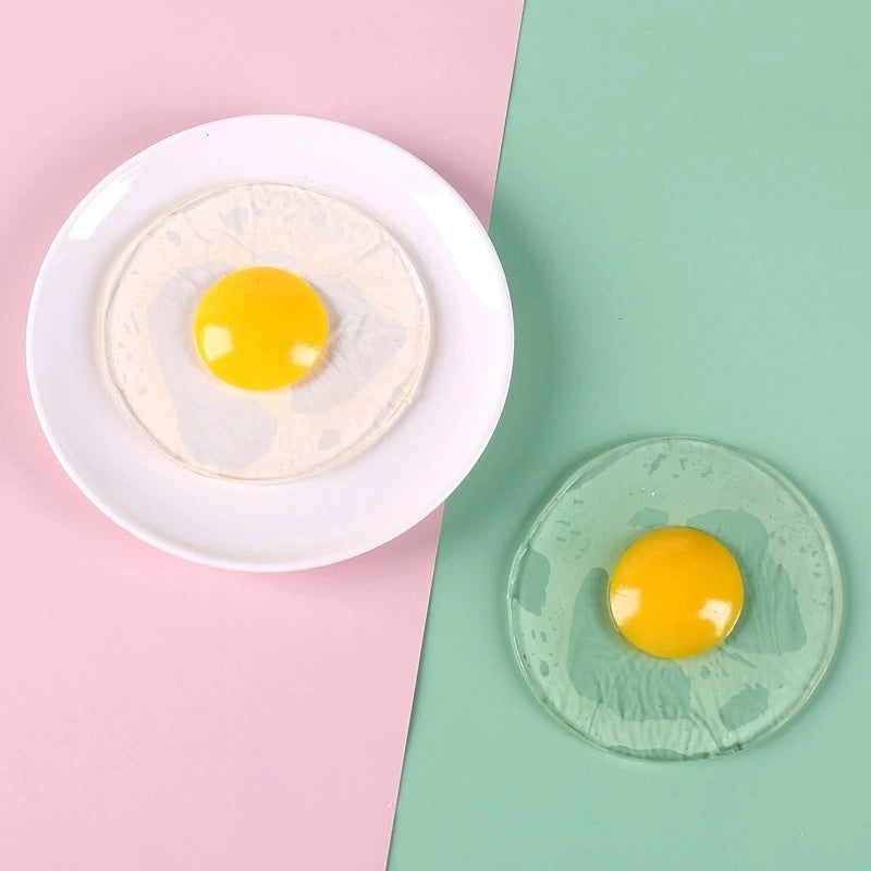 Squishy Toy Poached Egg Soft Glue Toys
