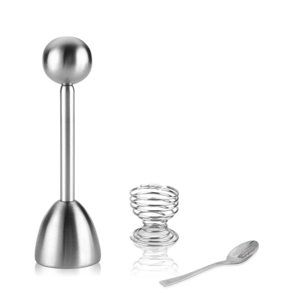 

Stainless Steel Topper Egg Opener Egg Shell Cracker Boiled Egg Separator, 501 Original