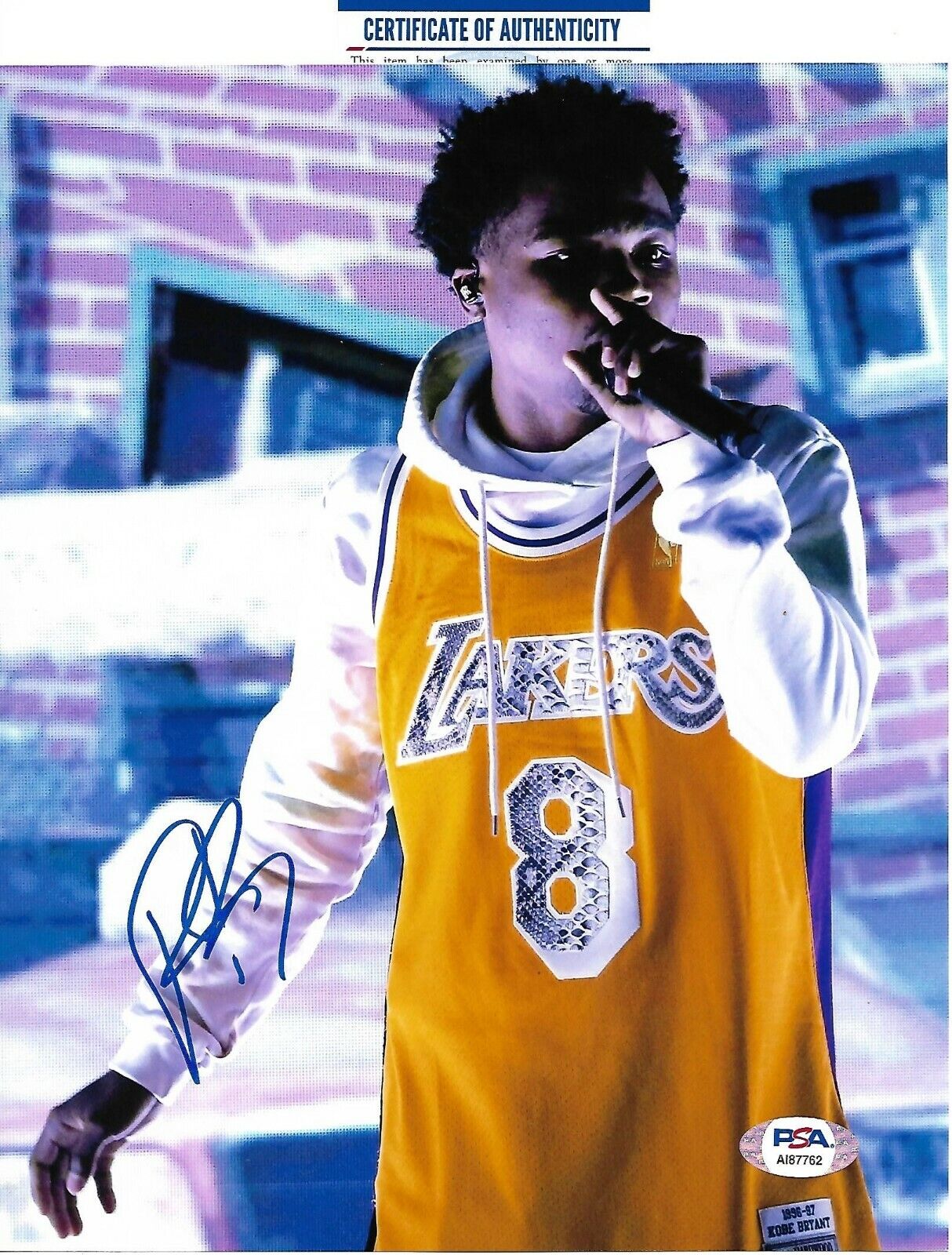 RODDY RICH RICCH RAPPER signed autographed 8X10 Photo Poster painting (GUNNA) w/ COA PSA AI87762