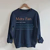 New York Mets Fan Sweatshirt