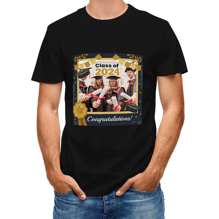 Celebrating Graduation Designable Short Sleeve T-Shirt