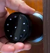Smart Lock Knob, Smart Fingerprint Door Lock, Door Knob with App Smart Lock for Bedroom Door, Keyless Entry, Emergency Charging, Biometric Lock Great for Room, Garage, Office, Apartment