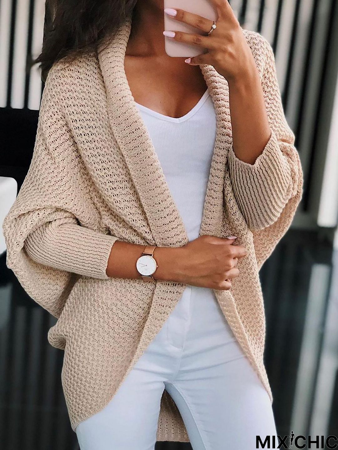 Casual Cardigan Knitted Outerwear