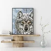 Wolf-11CT Counted Cross Stitch Kit(27*39cm)