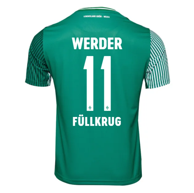Werder Bremen Niclas Füllkrug 11 Home Trikot 2023-2024