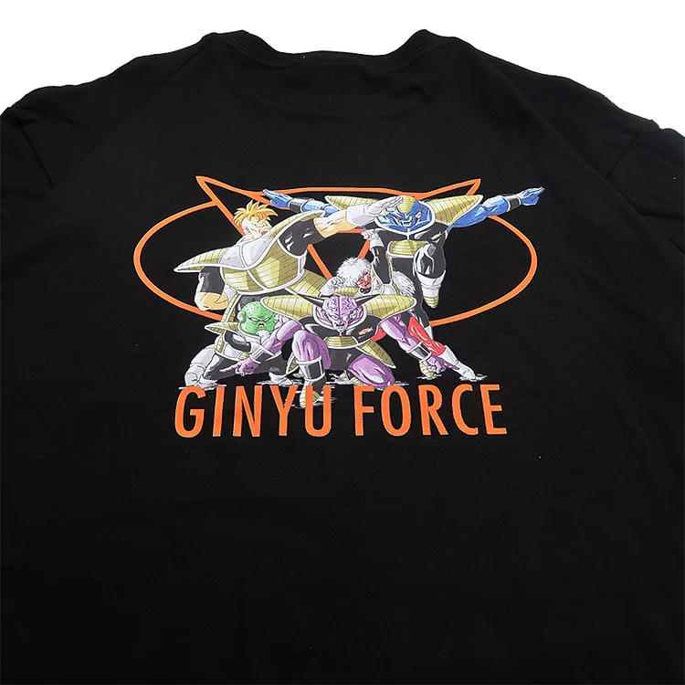 Pure Cotton Dragon Ball Ginyu Force Retro T-shirt  weebmemes