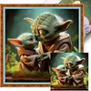 Yoda Star Wars-11CT Stamped Cross Stitch 40*40cm tapestrymarket