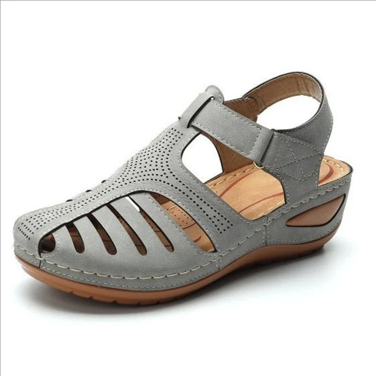 Breakj Breakj Women's Slopes And Thick-Soled Casual Sandals Women's Slopes And Thick-Soled Magic Stick Ladies Beach Sandals