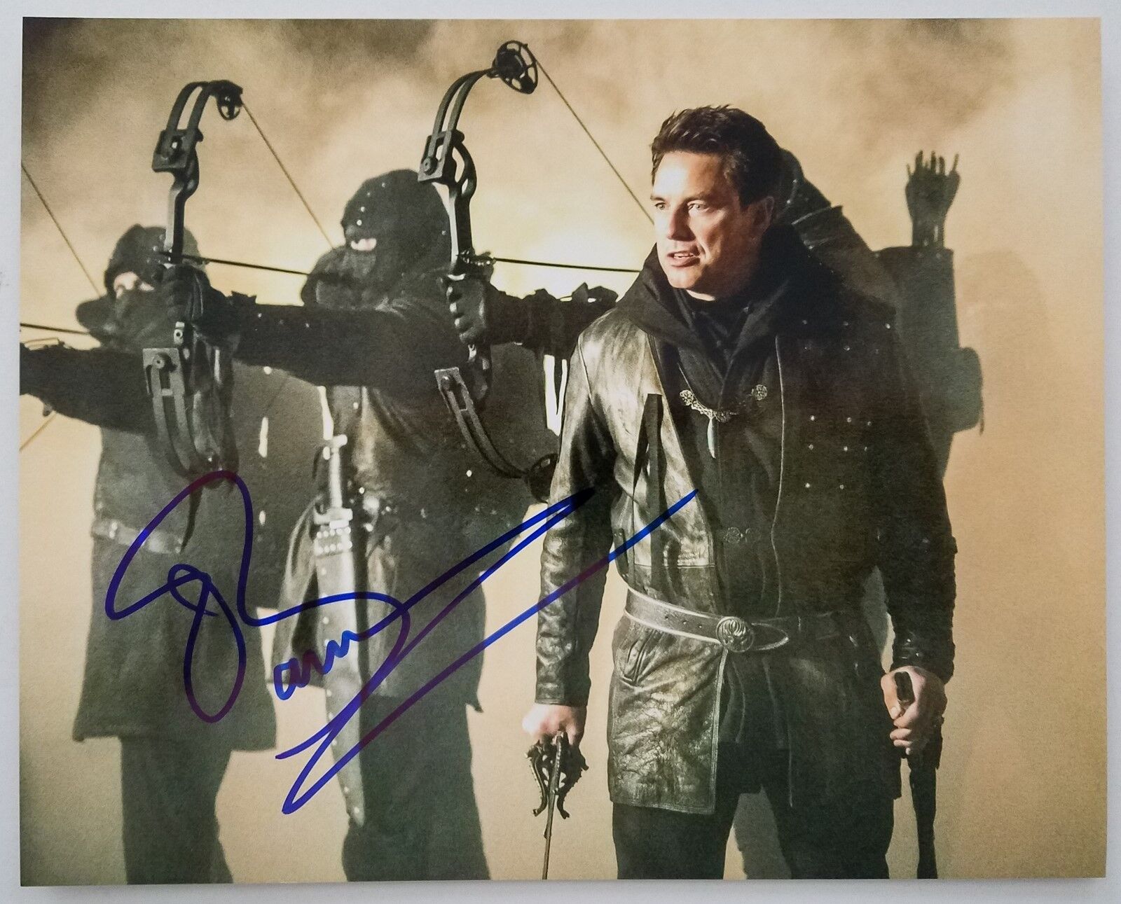 John Barrowman Signed Torchwood 8x10 Photo Poster painting Doctor Who Arrow RAD